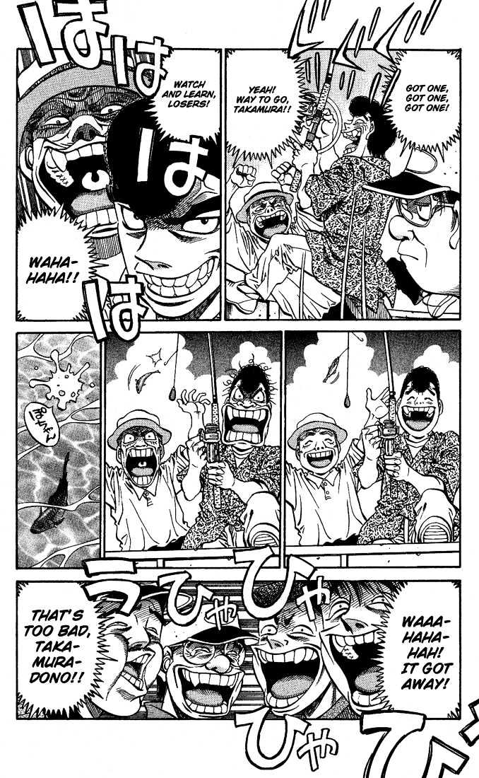 Hajime no Ippo Chapter 510 page 10 - Chapter 510 : Winds! The fishing boat Makunouchi!