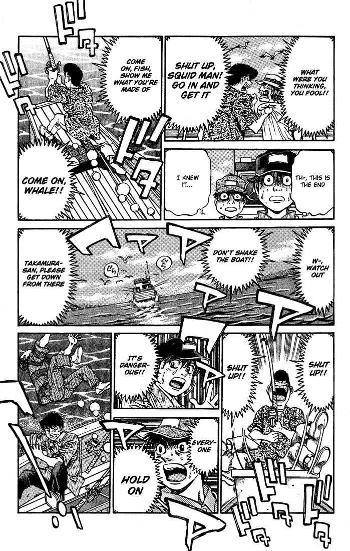 Hajime no Ippo Chapter 510 page 11 - Chapter 510 : Winds! The fishing boat Makunouchi!