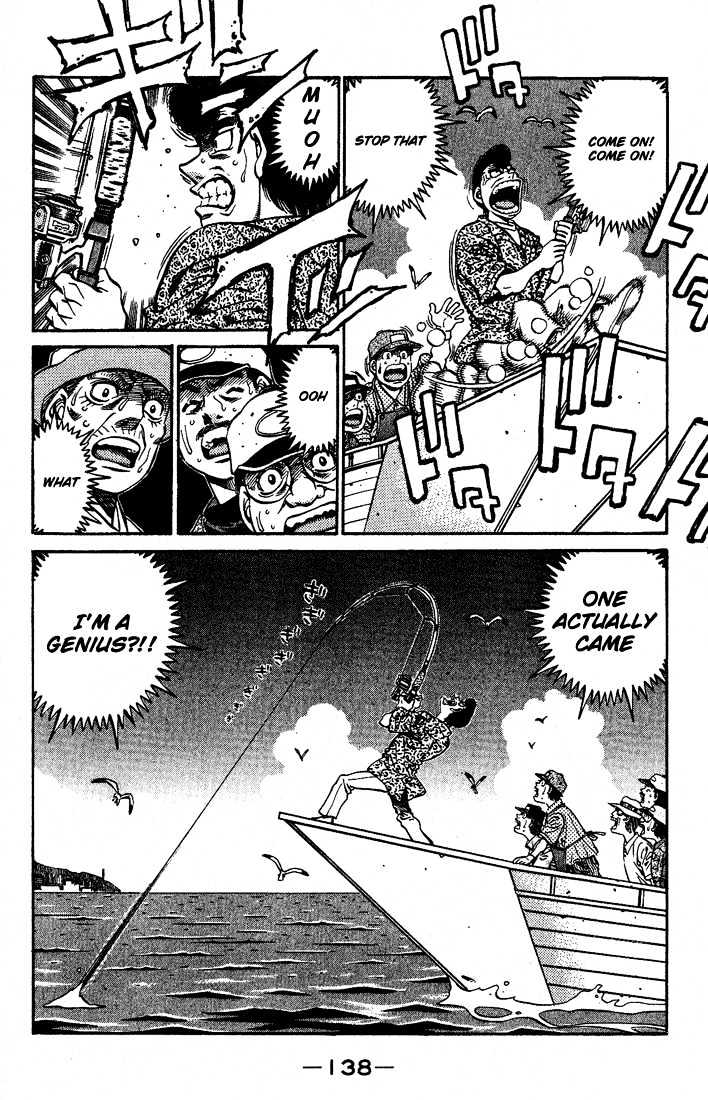 Hajime no Ippo Chapter 510 page 12 - Chapter 510 : Winds! The fishing boat Makunouchi!