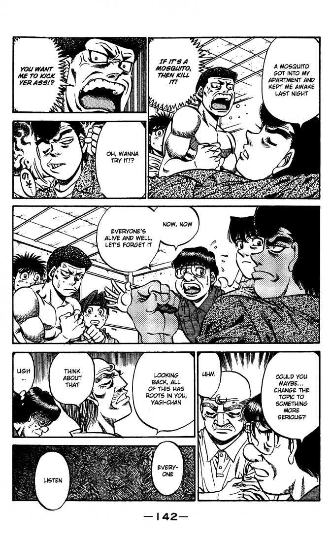 Hajime no Ippo Chapter 510 page 16 - Chapter 510 : Winds! The fishing boat Makunouchi!