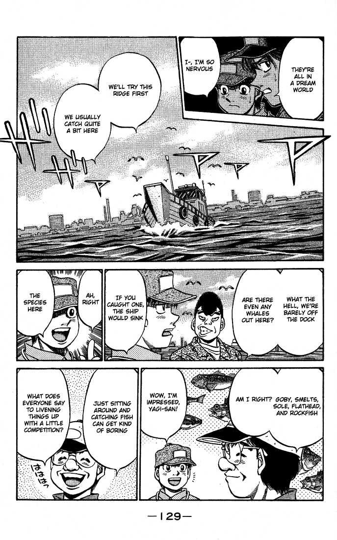 Hajime no Ippo Chapter 510 page 3 - Chapter 510 : Winds! The fishing boat Makunouchi!
