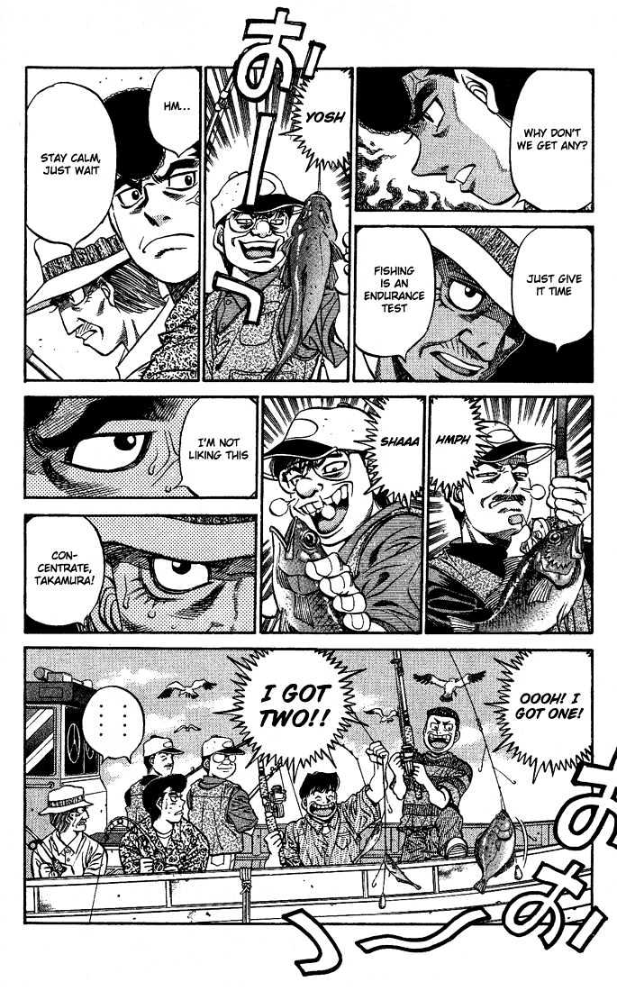 Hajime no Ippo Chapter 510 page 6 - Chapter 510 : Winds! The fishing boat Makunouchi!