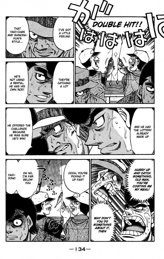 Hajime no Ippo Chapter 510 page 8 - Chapter 510 : Winds! The fishing boat Makunouchi!