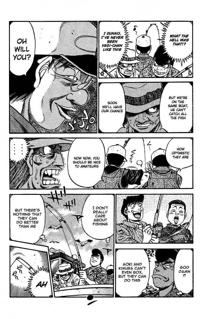 Hajime no Ippo Chapter 510 page 9 - Chapter 510 : Winds! The fishing boat Makunouchi!