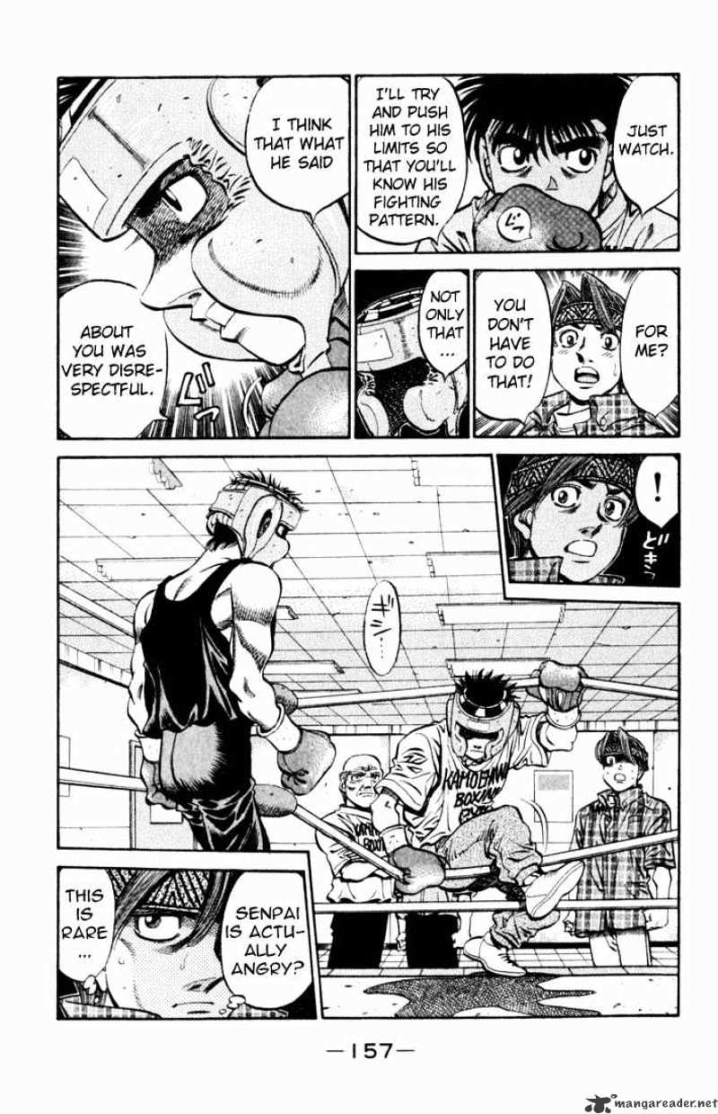 Hajime no Ippo Chapter 511 page 12 - Chapter 511 : Komagawa's Strange Declaration of War