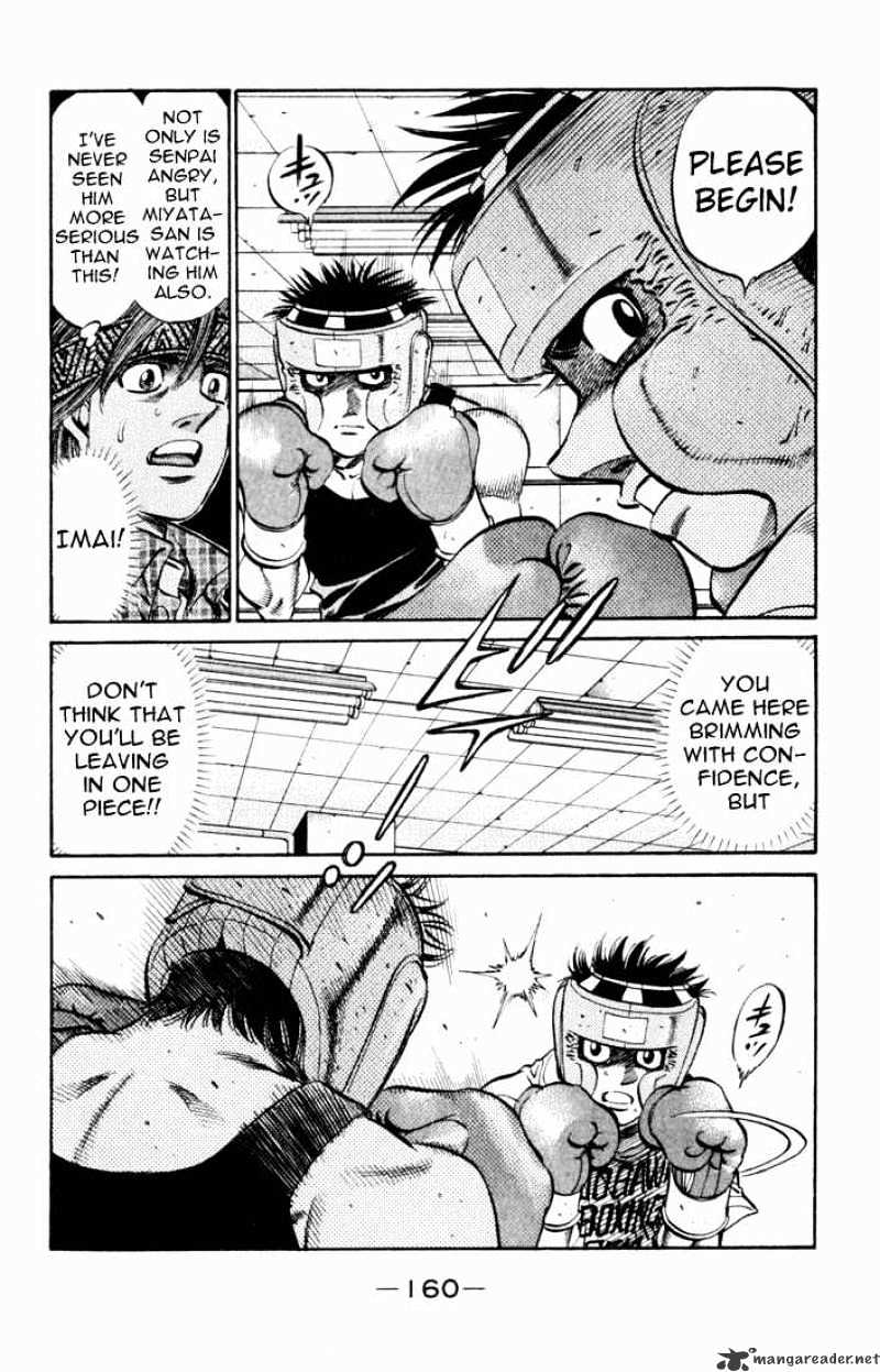 Hajime no Ippo Chapter 511 page 15 - Chapter 511 : Komagawa's Strange Declaration of War
