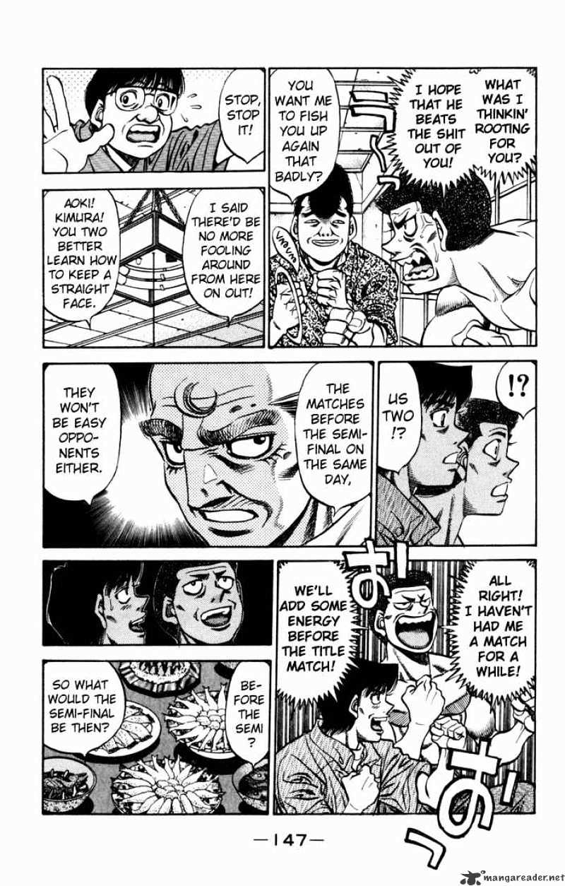 Hajime no Ippo Chapter 511 page 3 - Chapter 511 : Komagawa's Strange Declaration of War