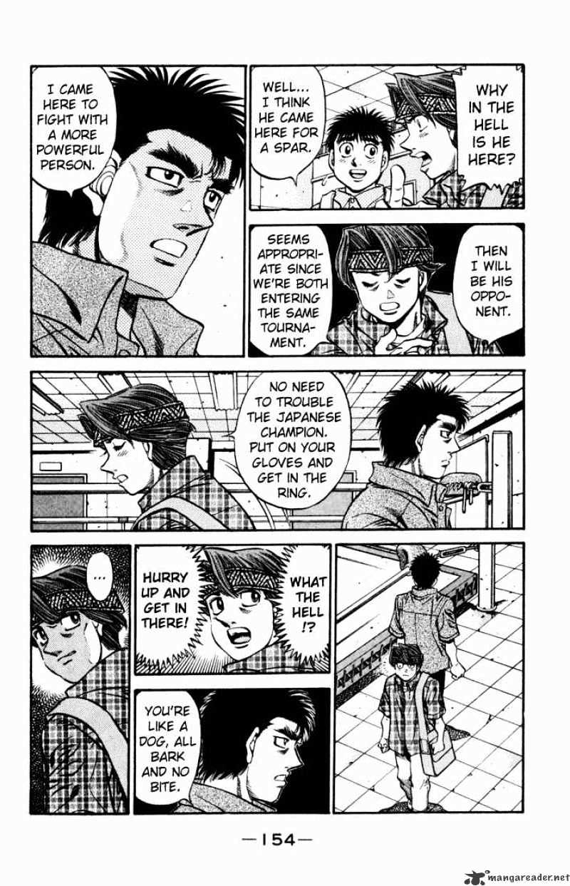 Hajime no Ippo Chapter 511 page 9 - Chapter 511 : Komagawa's Strange Declaration of War