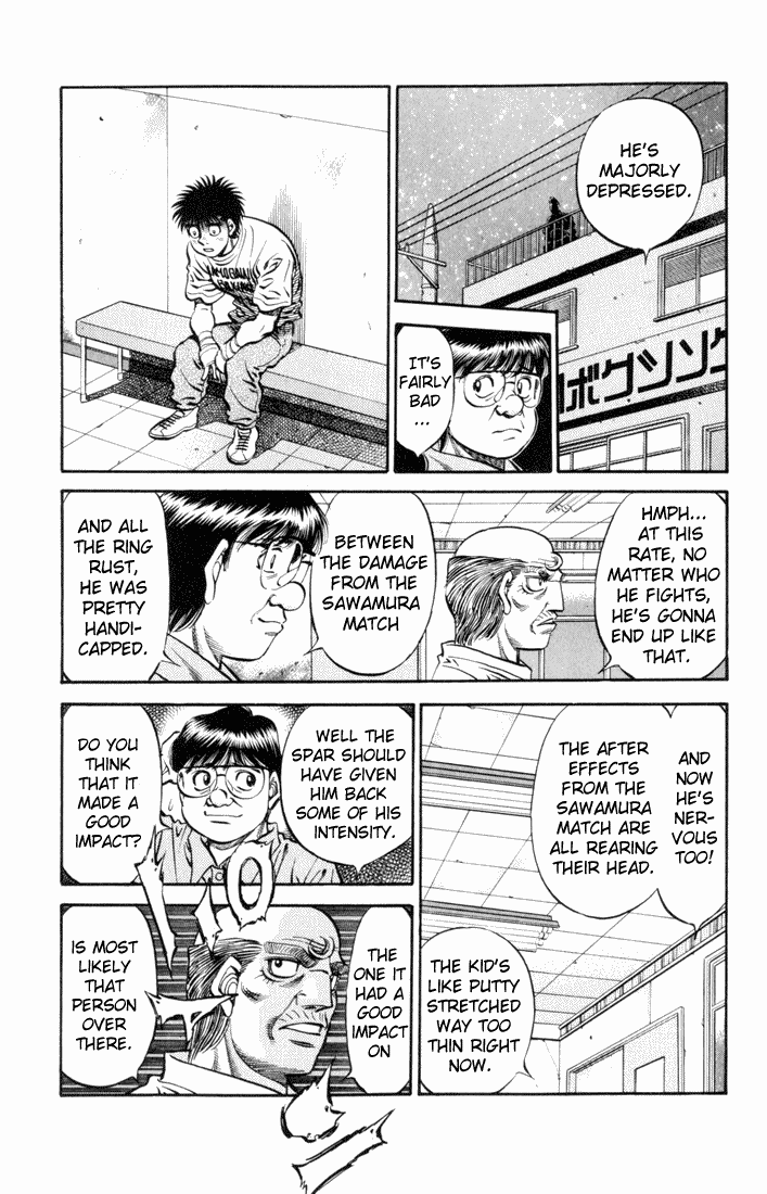 Hajime no Ippo Chapter 513.2 page 5 - Chapter 513 v2 : Boxer's Timbre