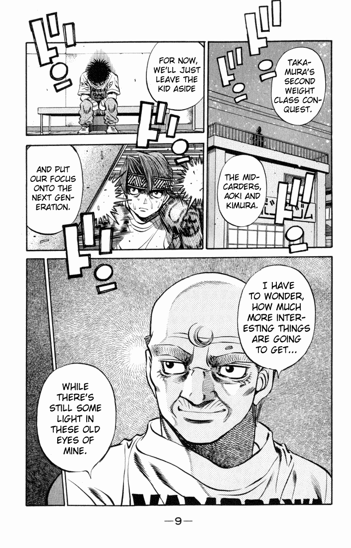 Hajime no Ippo Chapter 513.2 page 7 - Chapter 513 v2 : Boxer's Timbre