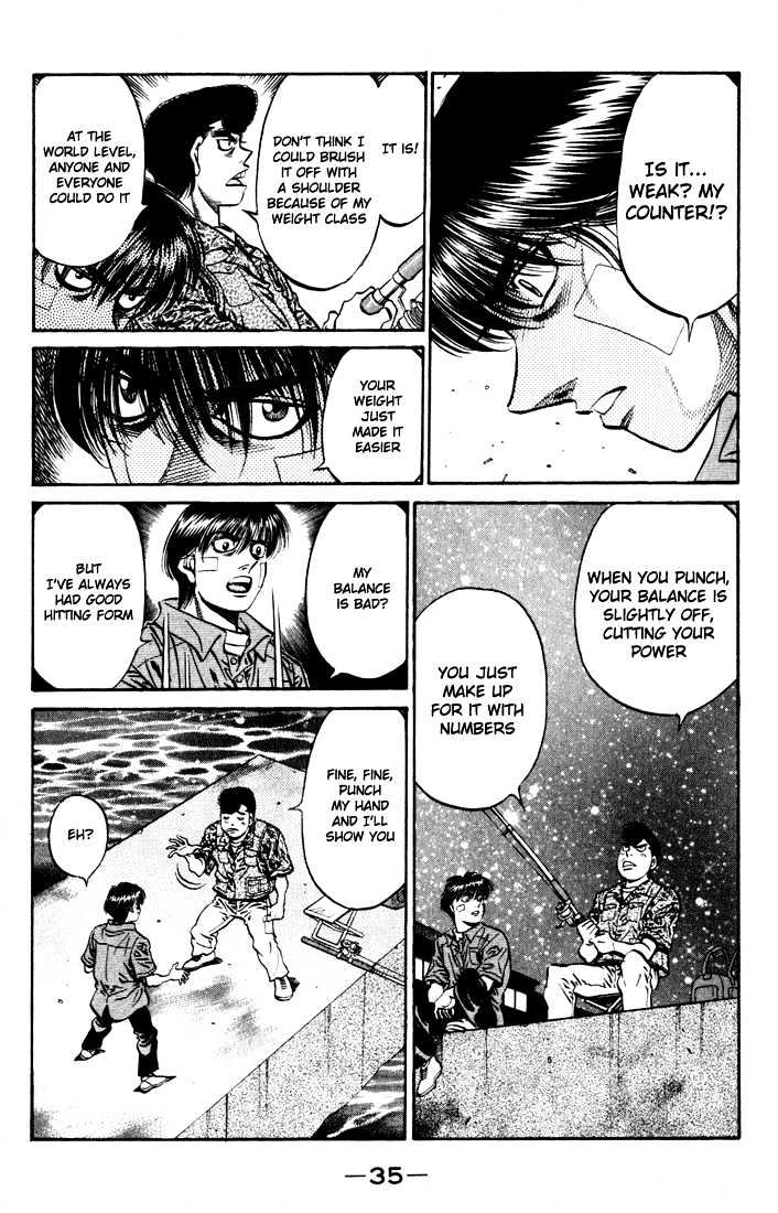 Hajime no Ippo Chapter 514 page 12 - Chapter 514 : Weak counter