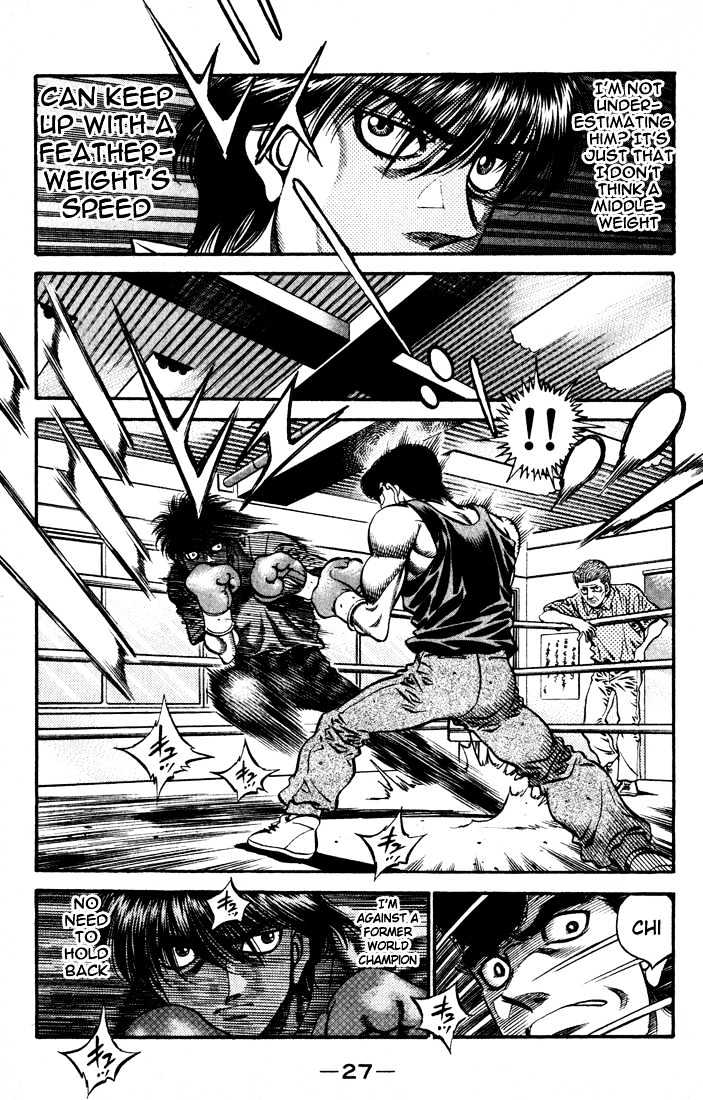 Hajime no Ippo Chapter 514 page 4 - Chapter 514 : Weak counter
