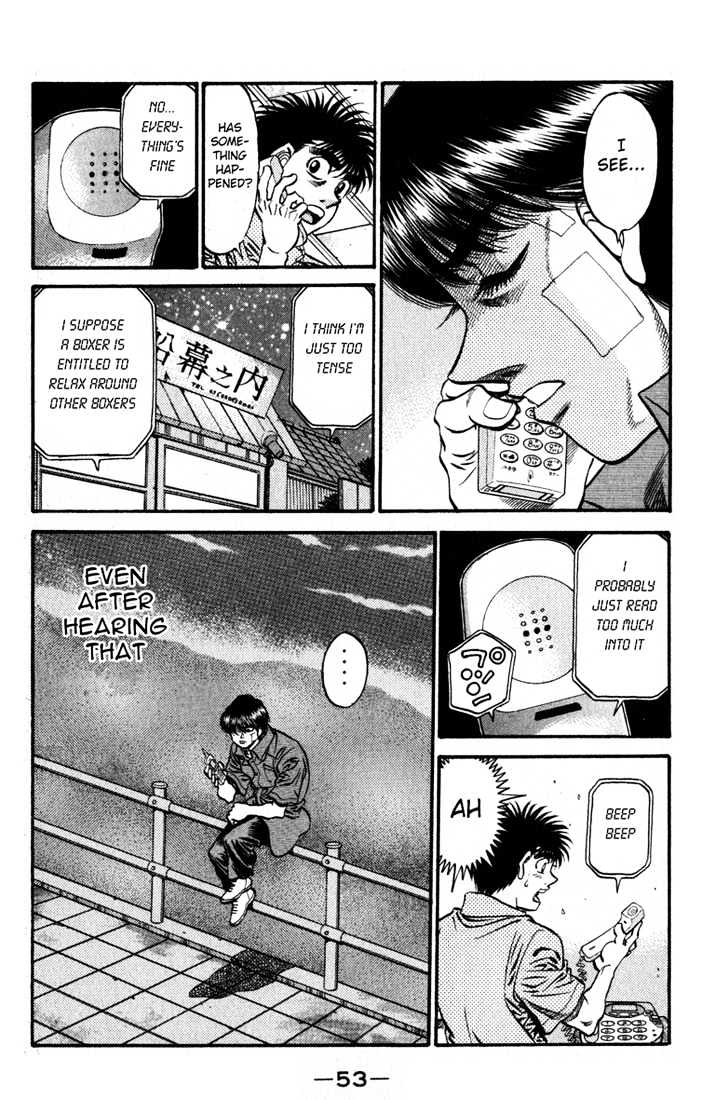 Hajime no Ippo Chapter 515 page 17 - Chapter 515 : Birth of doubt