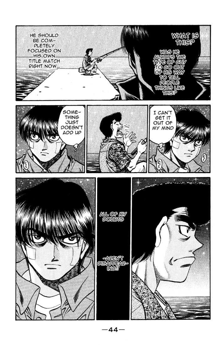 Hajime no Ippo Chapter 515 page 8 - Chapter 515 : Birth of doubt