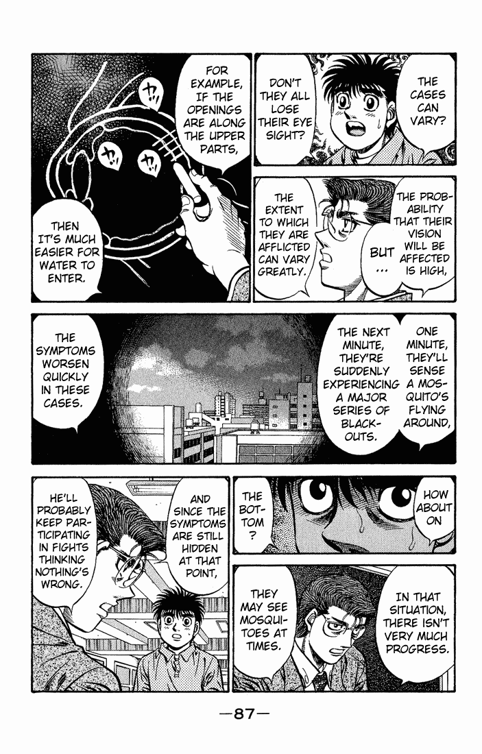Hajime no Ippo Chapter 517.2 page 11 - Chapter 517 v2 : Sanada's Advice