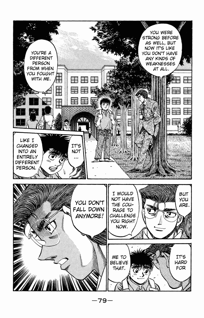 Hajime no Ippo Chapter 517.2 page 3 - Chapter 517 v2 : Sanada's Advice