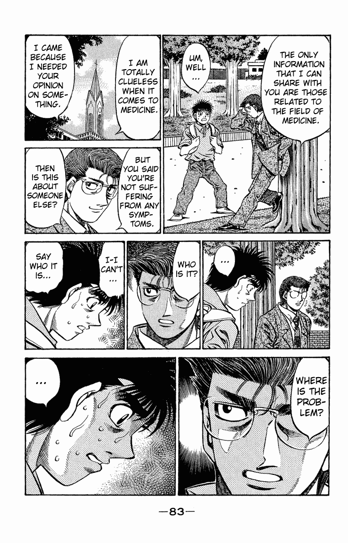 Hajime no Ippo Chapter 517.2 page 7 - Chapter 517 v2 : Sanada's Advice