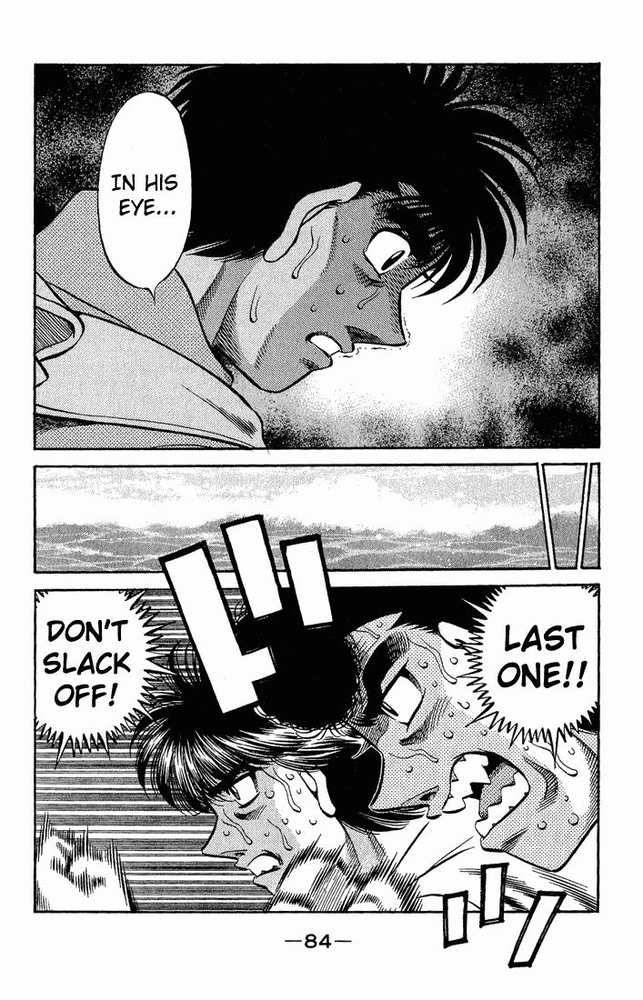 Hajime no Ippo Chapter 517.2 page 8 - Chapter 517 v2 : Sanada's Advice