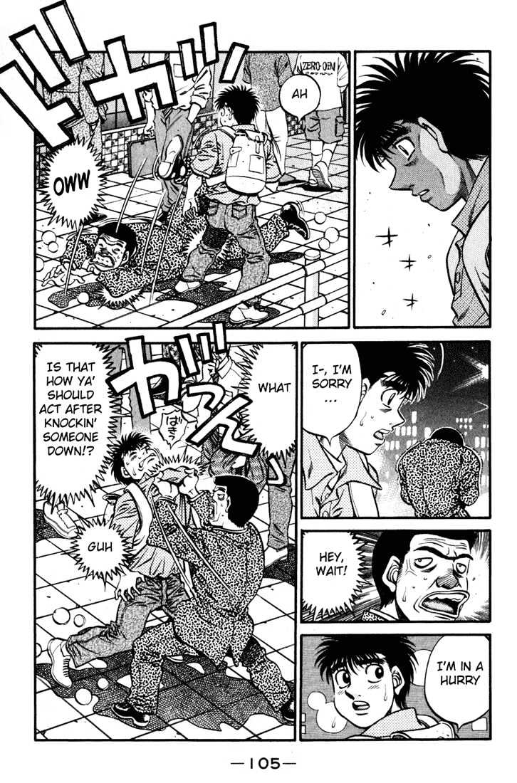 Hajime no Ippo Chapter 518 page 13 - Chapter 518 : Responsibility for the forfeited fight
