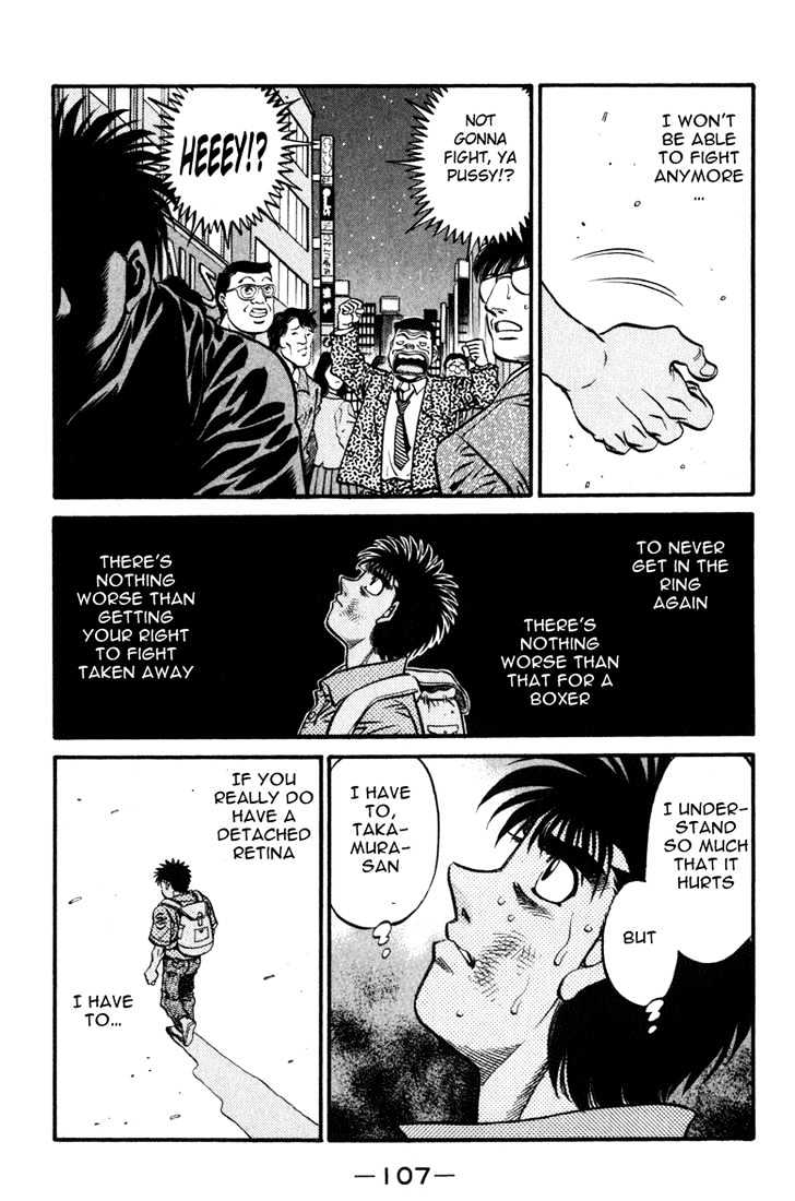 Hajime no Ippo Chapter 518 page 15 - Chapter 518 : Responsibility for the forfeited fight