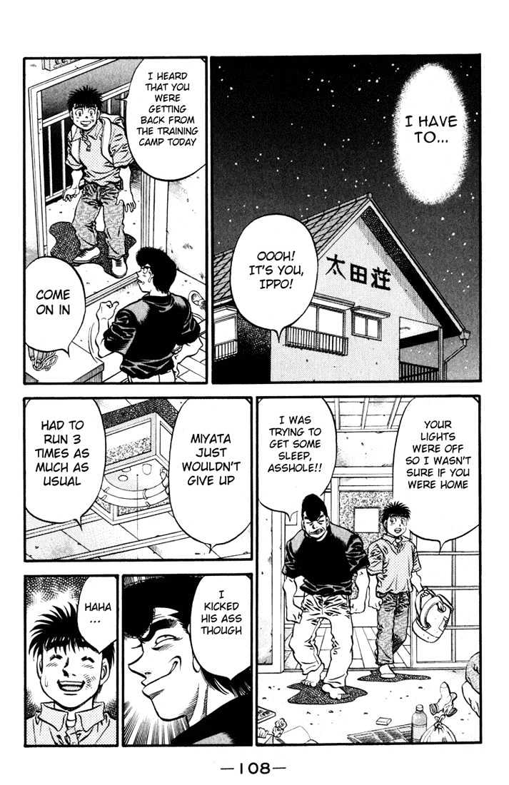 Hajime no Ippo Chapter 518 page 16 - Chapter 518 : Responsibility for the forfeited fight