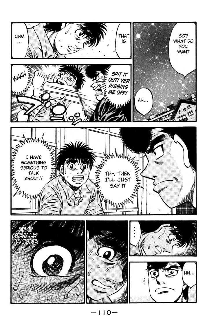 Hajime no Ippo Chapter 518 page 18 - Chapter 518 : Responsibility for the forfeited fight