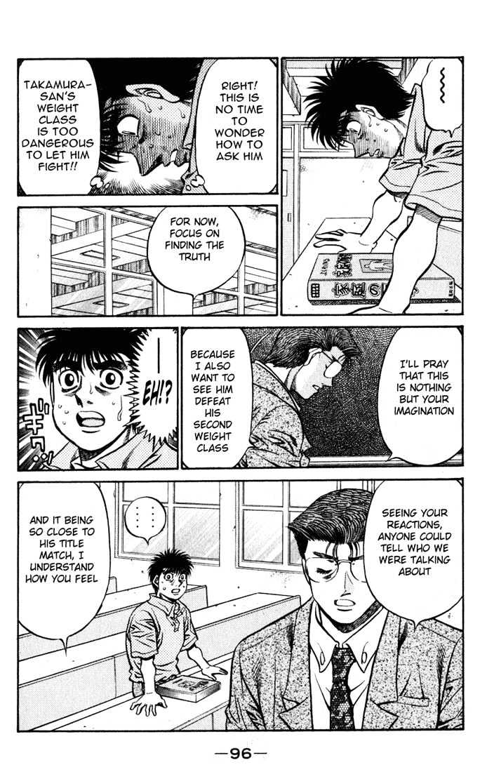Hajime no Ippo Chapter 518 page 4 - Chapter 518 : Responsibility for the forfeited fight