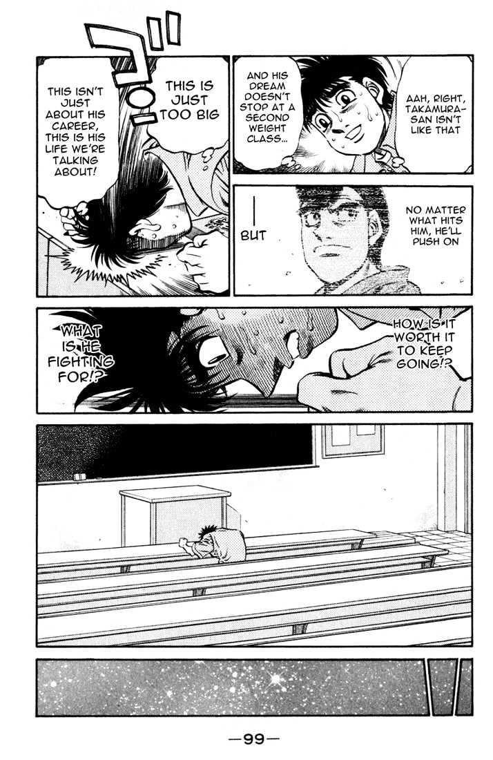 Hajime no Ippo Chapter 518 page 7 - Chapter 518 : Responsibility for the forfeited fight