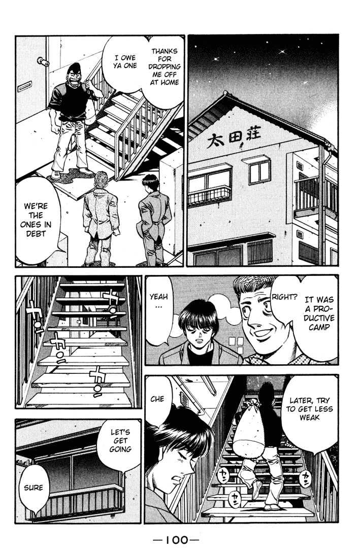 Hajime no Ippo Chapter 518 page 8 - Chapter 518 : Responsibility for the forfeited fight