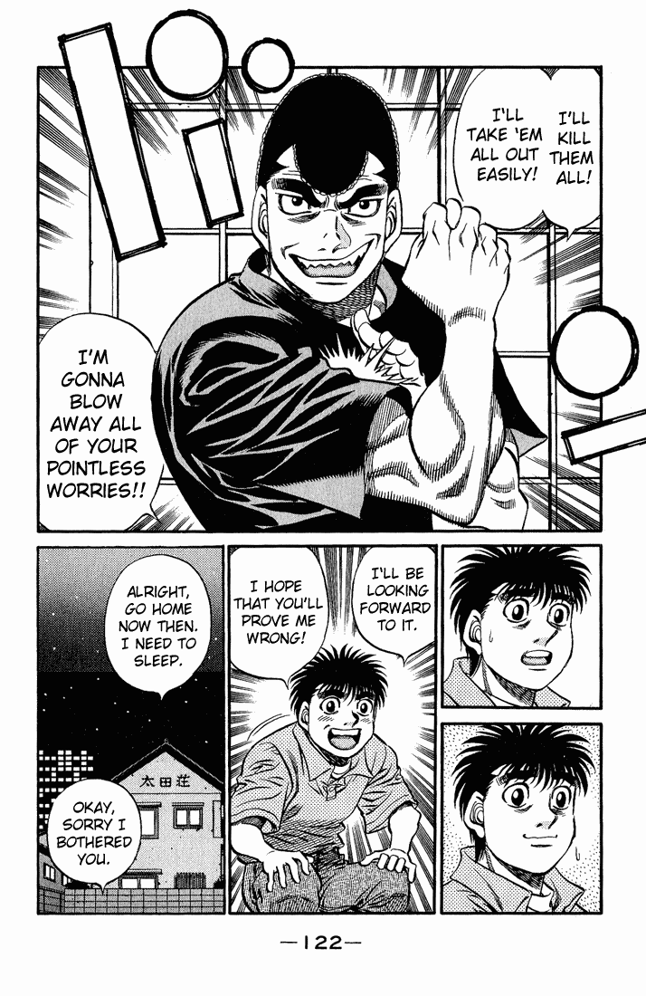 Hajime no Ippo Chapter 519.2 page 10 - Chapter 519 v2 : Hawk's Eye