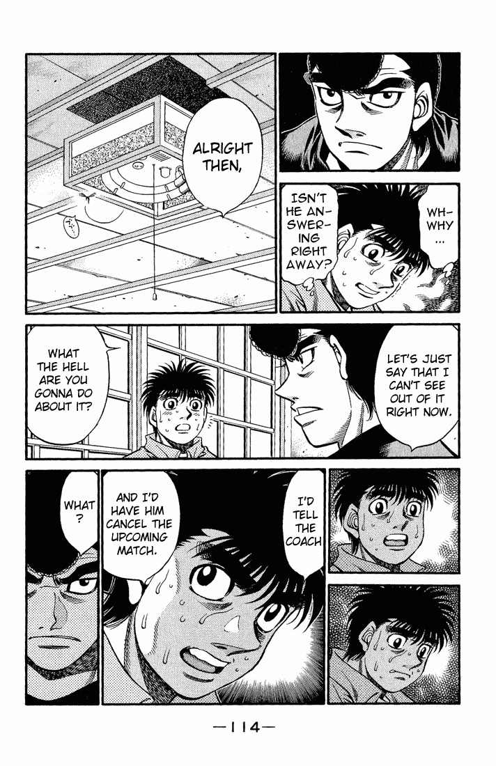 Hajime no Ippo Chapter 519.2 page 2 - Chapter 519 v2 : Hawk's Eye
