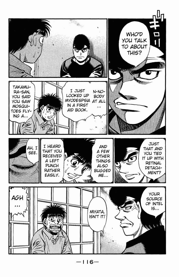 Hajime no Ippo Chapter 519.2 page 4 - Chapter 519 v2 : Hawk's Eye