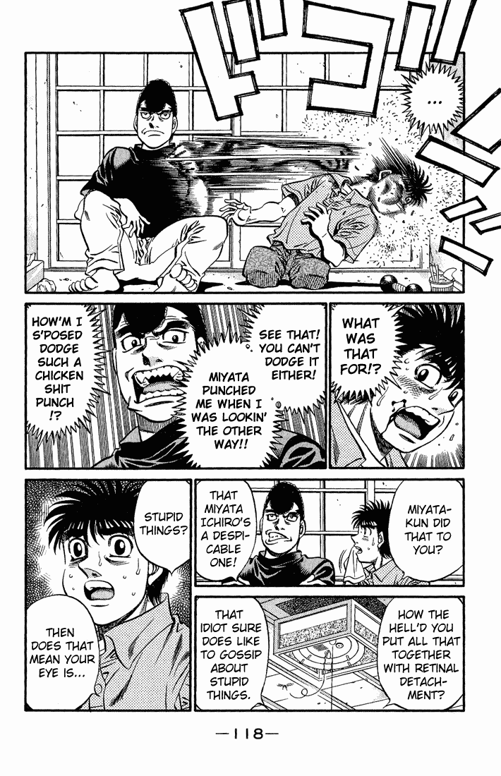 Hajime no Ippo Chapter 519.2 page 6 - Chapter 519 v2 : Hawk's Eye