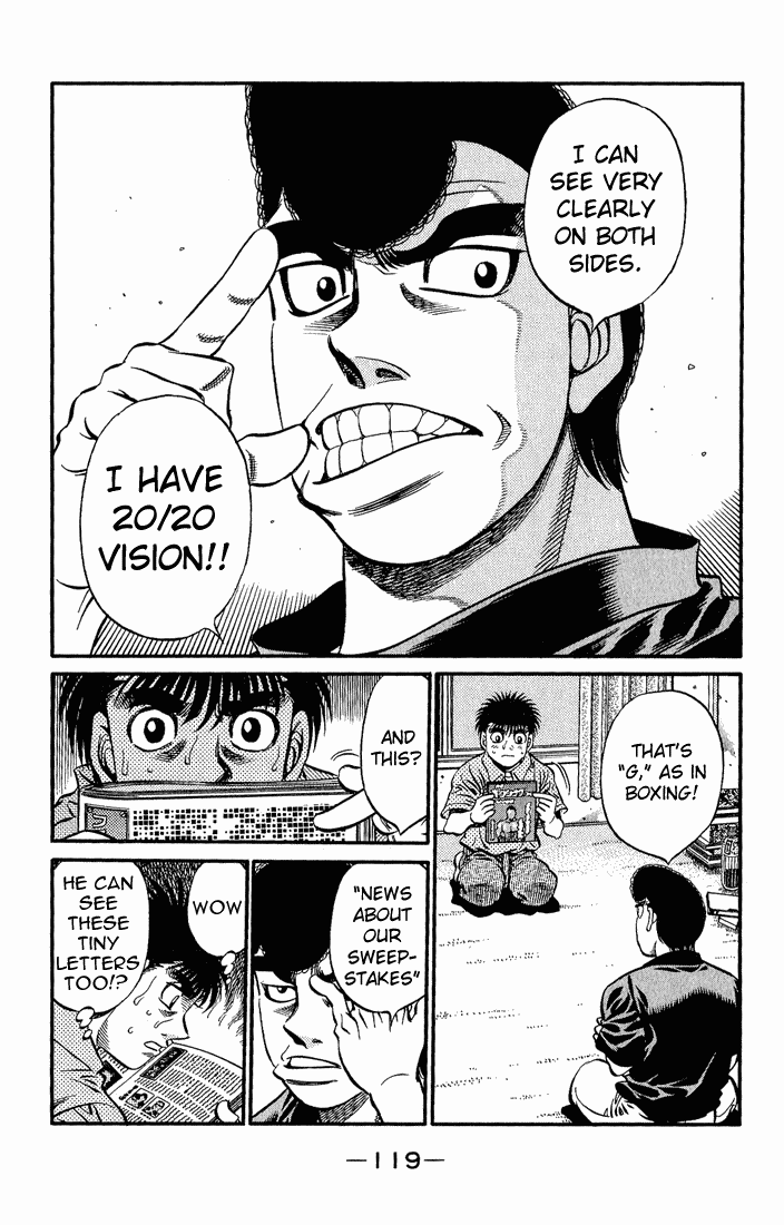 Hajime no Ippo Chapter 519.2 page 7 - Chapter 519 v2 : Hawk's Eye