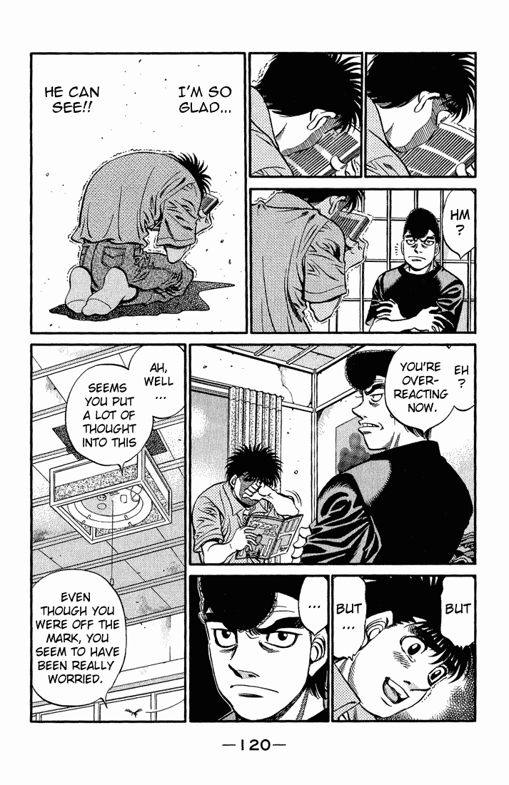 Hajime no Ippo Chapter 519.2 page 8 - Chapter 519 v2 : Hawk's Eye