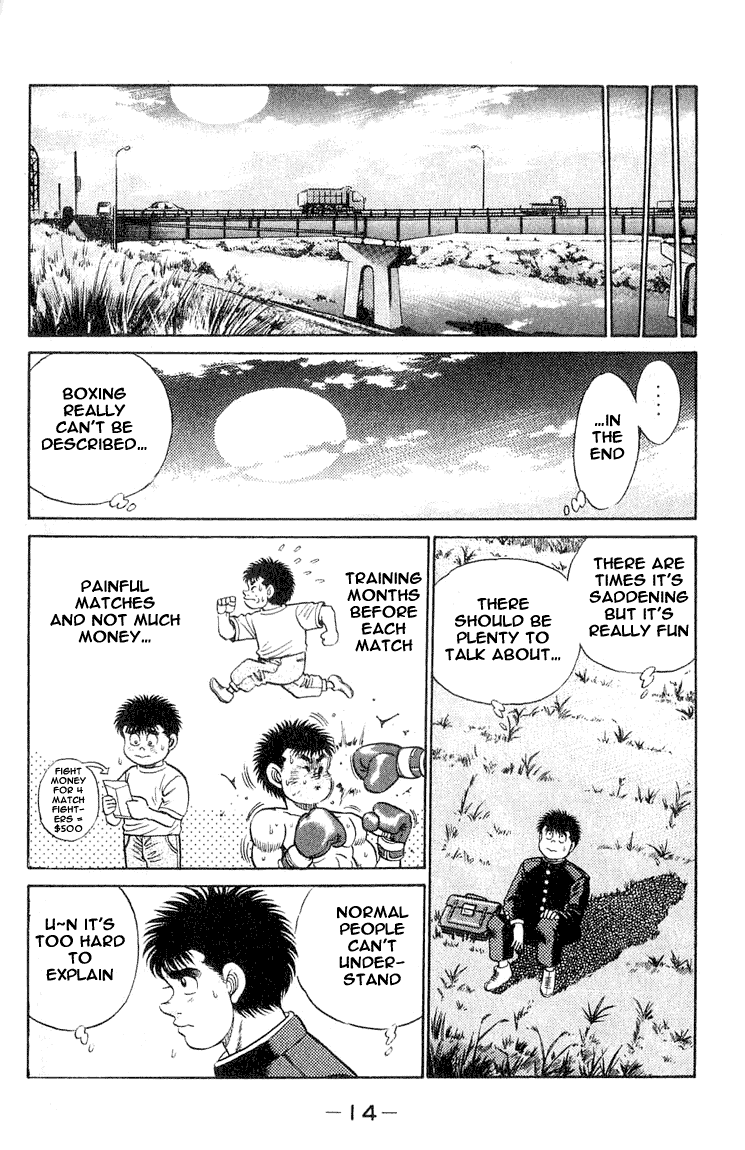 Hajime no Ippo Chapter 52.2 page 13 - Chapter 52 v2 : Conference About the Future