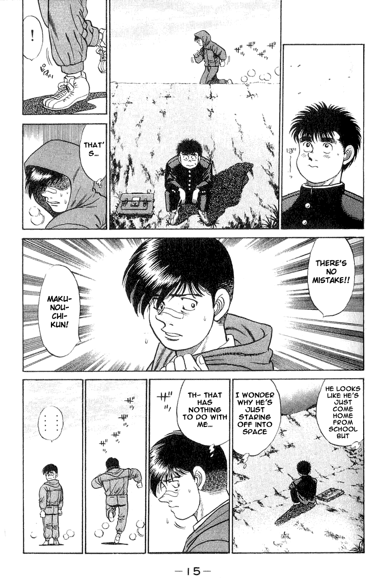 Hajime no Ippo Chapter 52.2 page 14 - Chapter 52 v2 : Conference About the Future