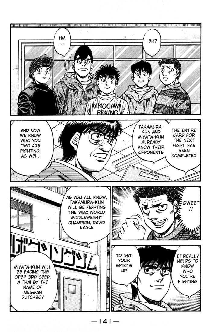 Hajime no Ippo Chapter 520 page 13 - Chapter 520 : The great title match
