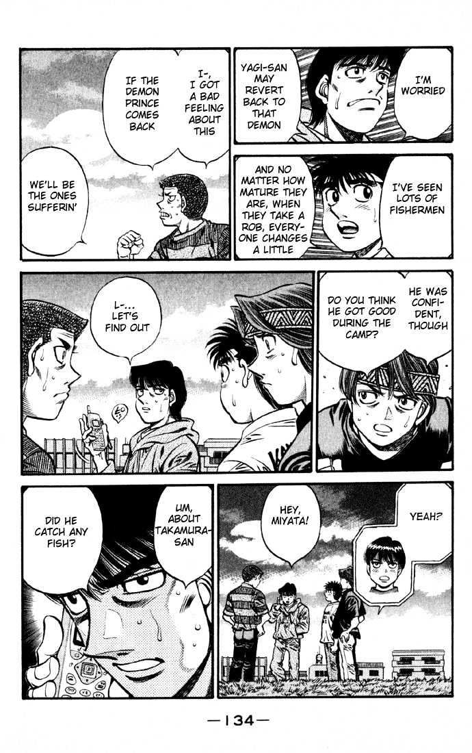 Hajime no Ippo Chapter 520 page 6 - Chapter 520 : The great title match