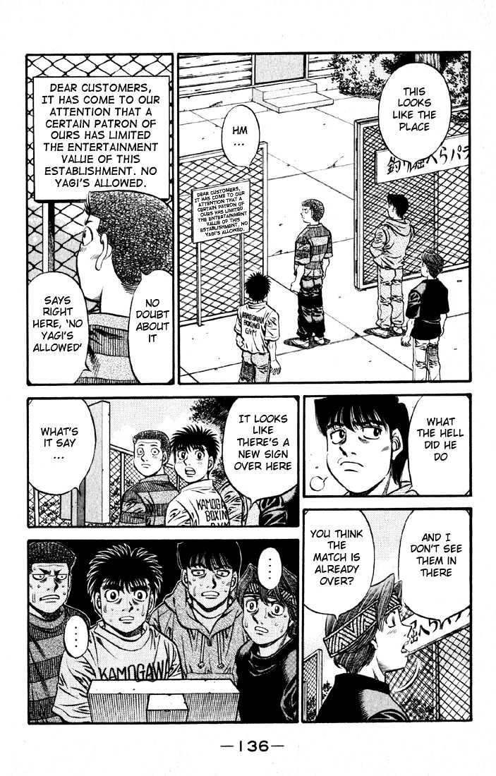 Hajime no Ippo Chapter 520 page 8 - Chapter 520 : The great title match