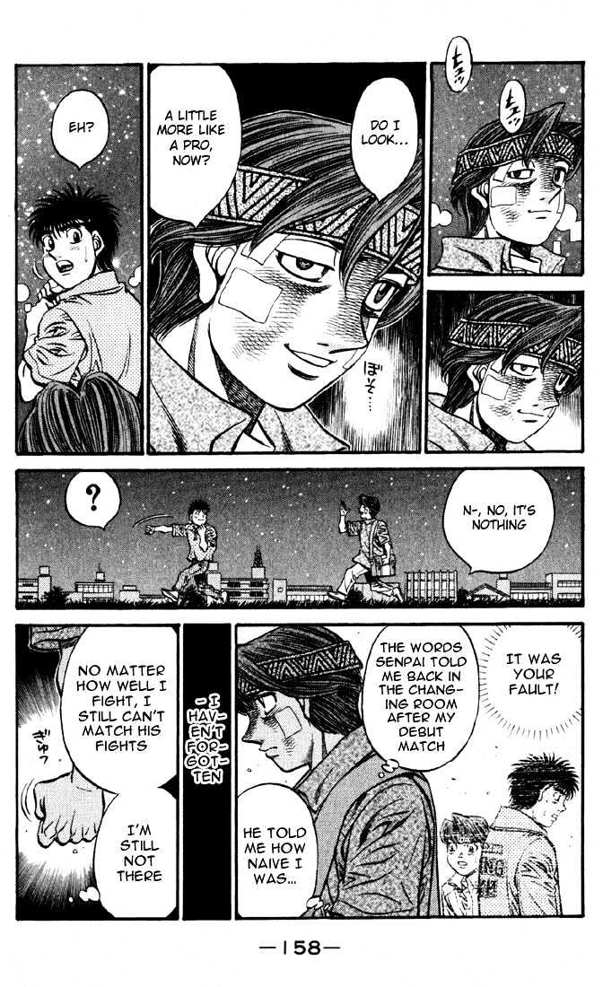 Hajime no Ippo Chapter 521 page 10 - Chapter 521 : Face of a pro