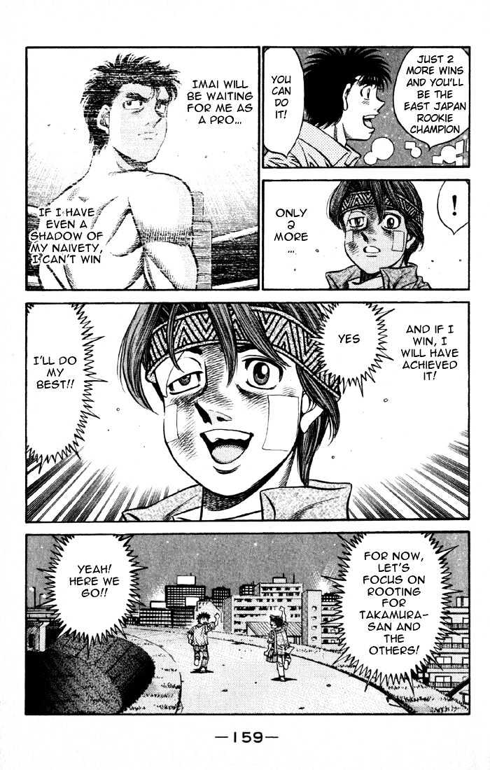Hajime no Ippo Chapter 521 page 11 - Chapter 521 : Face of a pro