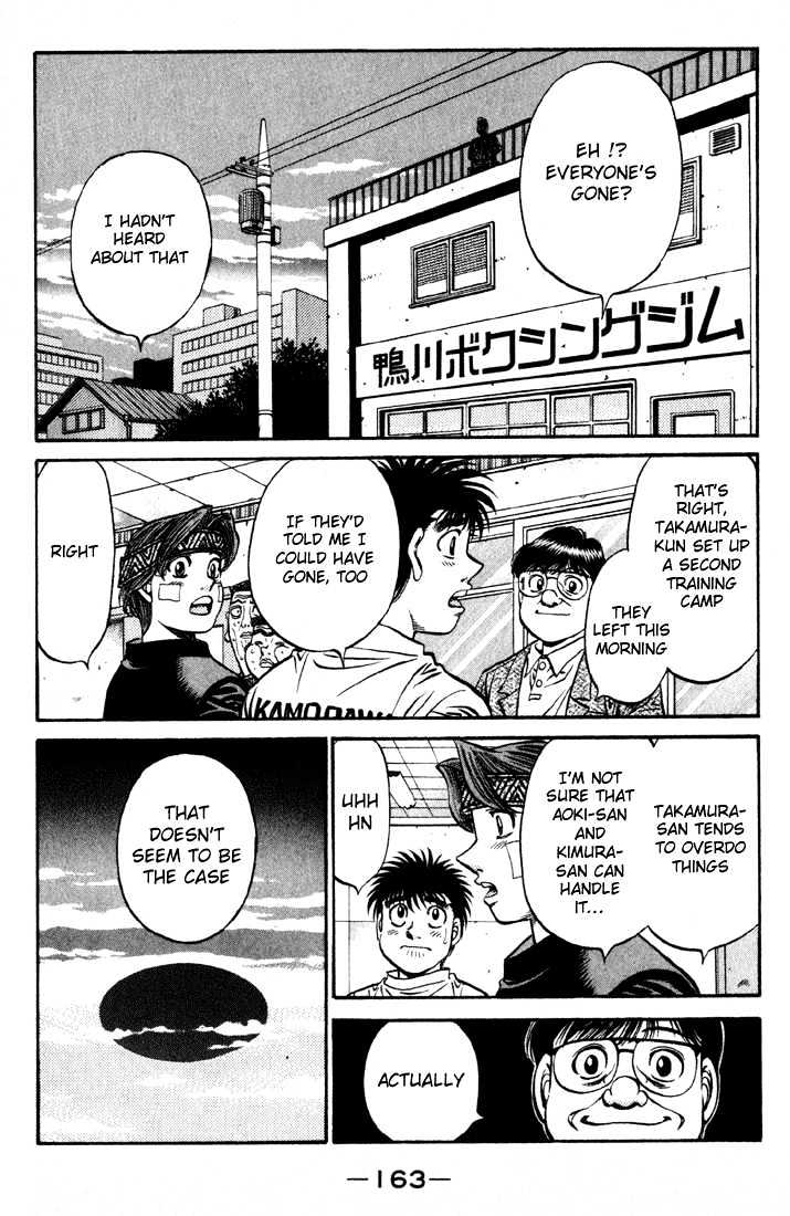 Hajime no Ippo Chapter 521 page 15 - Chapter 521 : Face of a pro