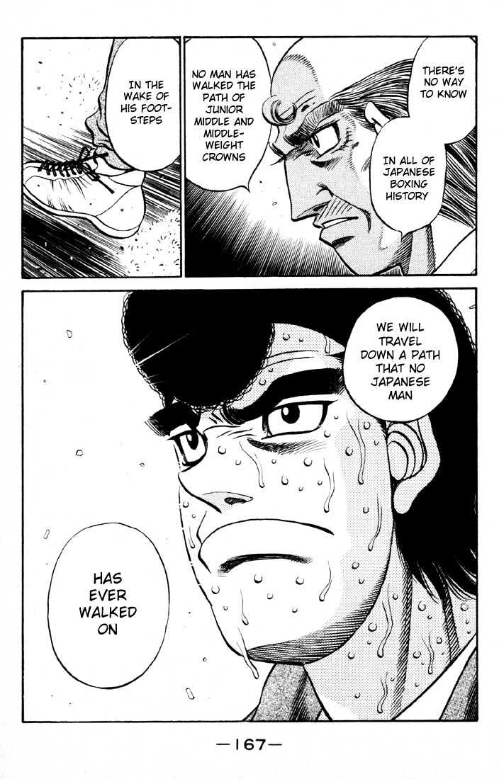 Hajime no Ippo Chapter 521 page 18 - Chapter 521 : Face of a pro