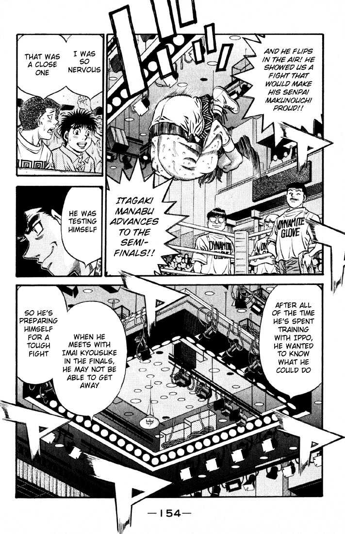 Hajime no Ippo Chapter 521 page 6 - Chapter 521 : Face of a pro