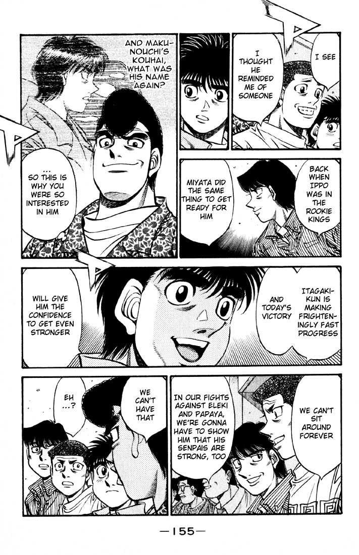 Hajime no Ippo Chapter 521 page 7 - Chapter 521 : Face of a pro