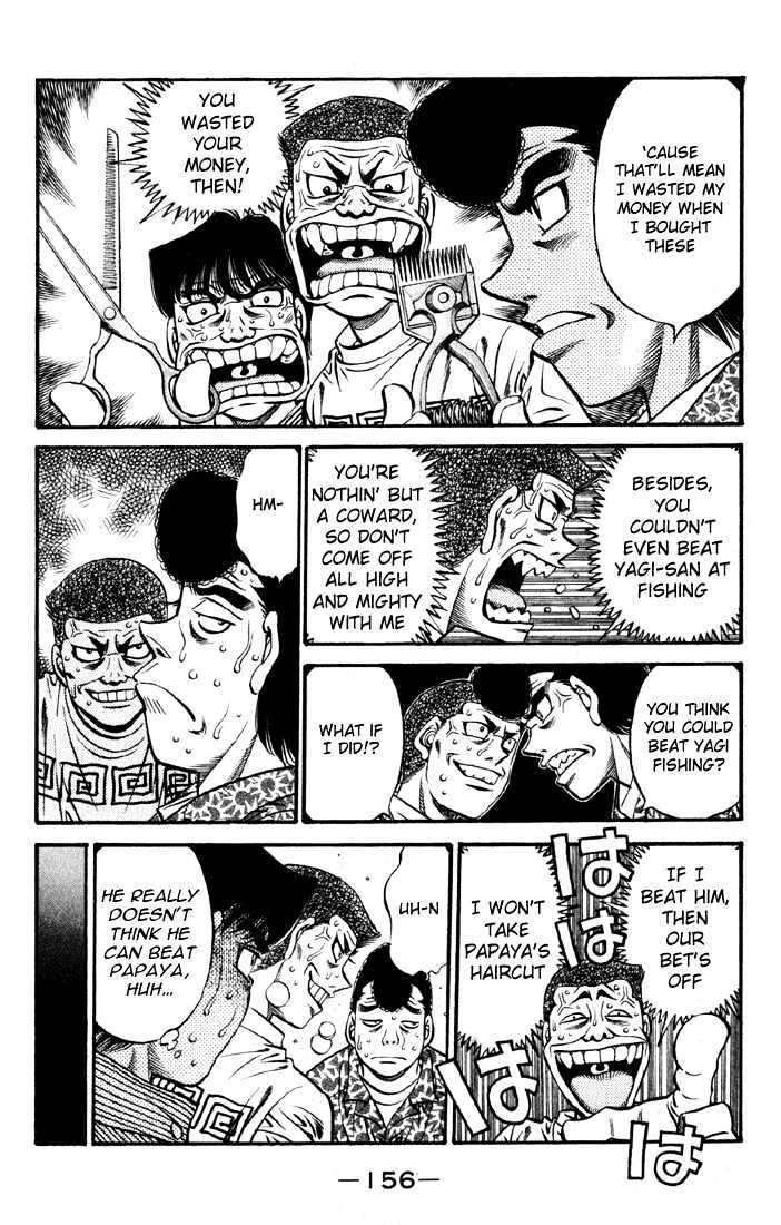 Hajime no Ippo Chapter 521 page 8 - Chapter 521 : Face of a pro