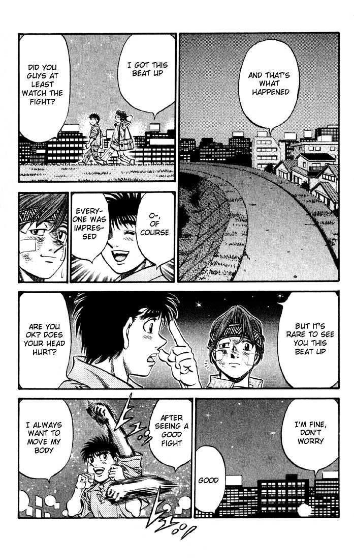 Hajime no Ippo Chapter 521 page 9 - Chapter 521 : Face of a pro
