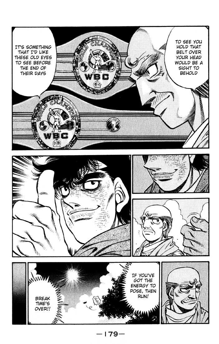 Hajime no Ippo Chapter 522 page 11 - Chapter 522 : Golden eagle