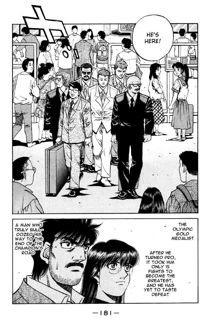 Hajime no Ippo Chapter 522 page 13 - Chapter 522 : Golden eagle